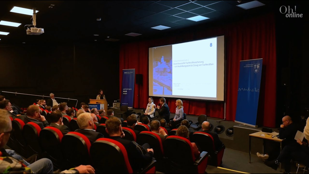 Symposium zur Zukunft der Baubranche