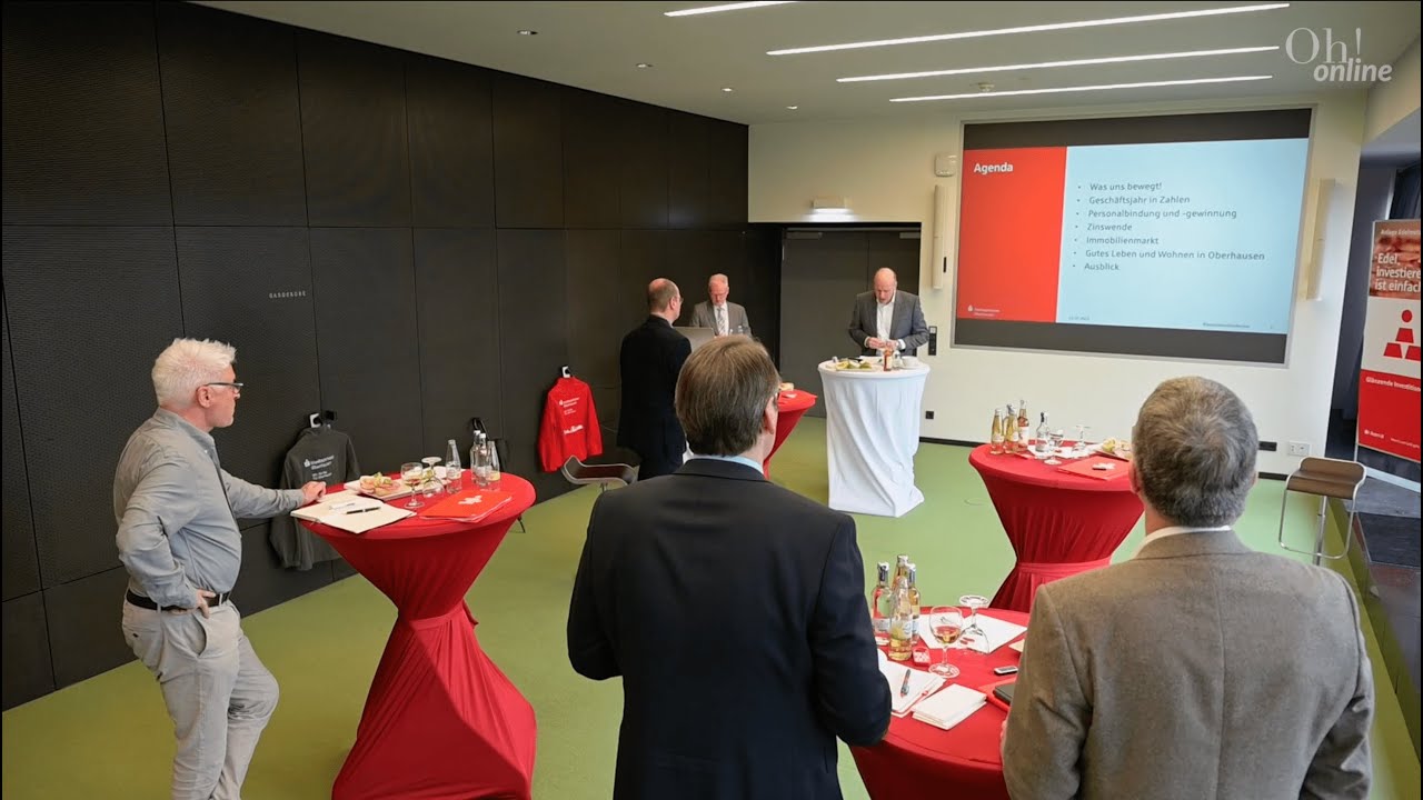 Bilanzpressekonferenz Stadtsparkasse Oberhausen 2022
