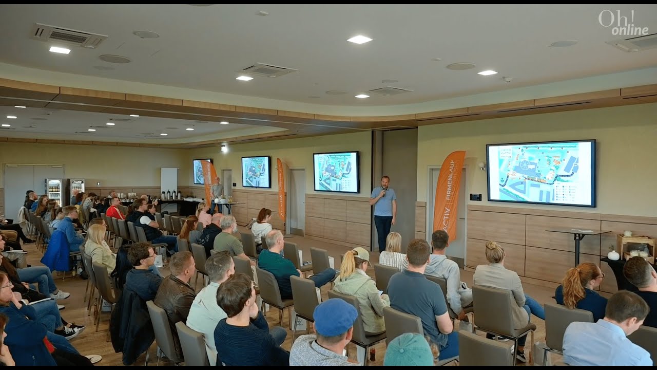Team-Captains-Meeting für den VIACTIV Firmenlauf Oberhausen