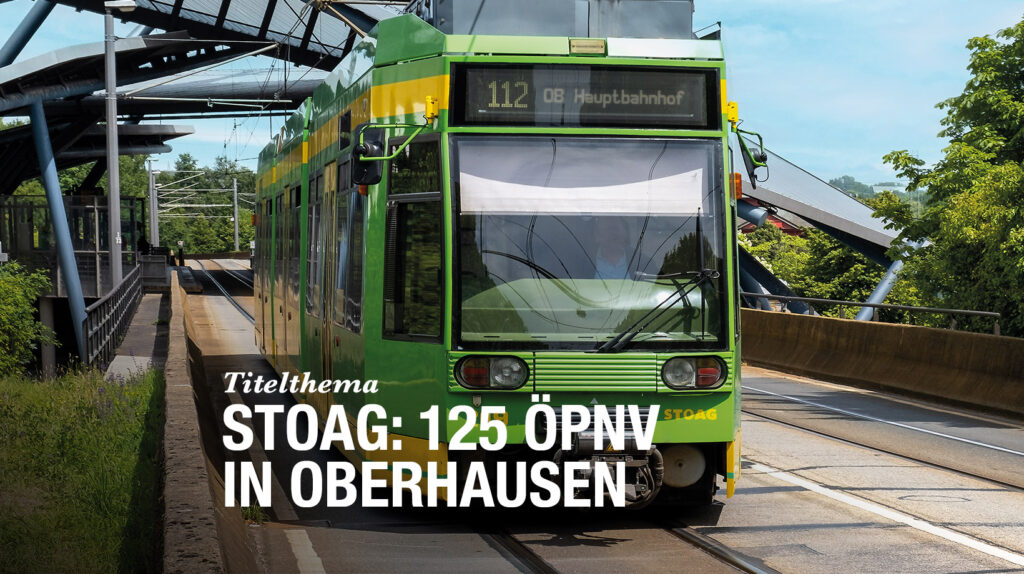 Cover STOAG 125 Jahre ÖPNV in Oberhausen