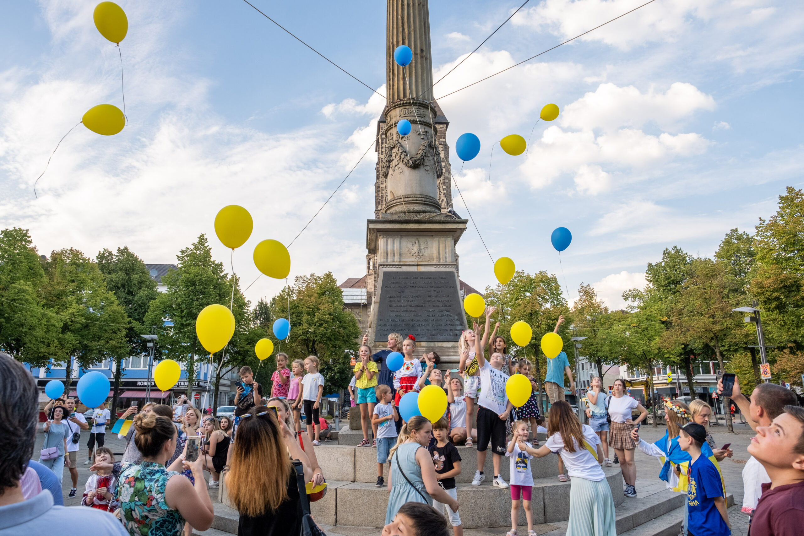 Nationalfeiertag der Ukraine: Ein Festtag mit Tränen in den Augen