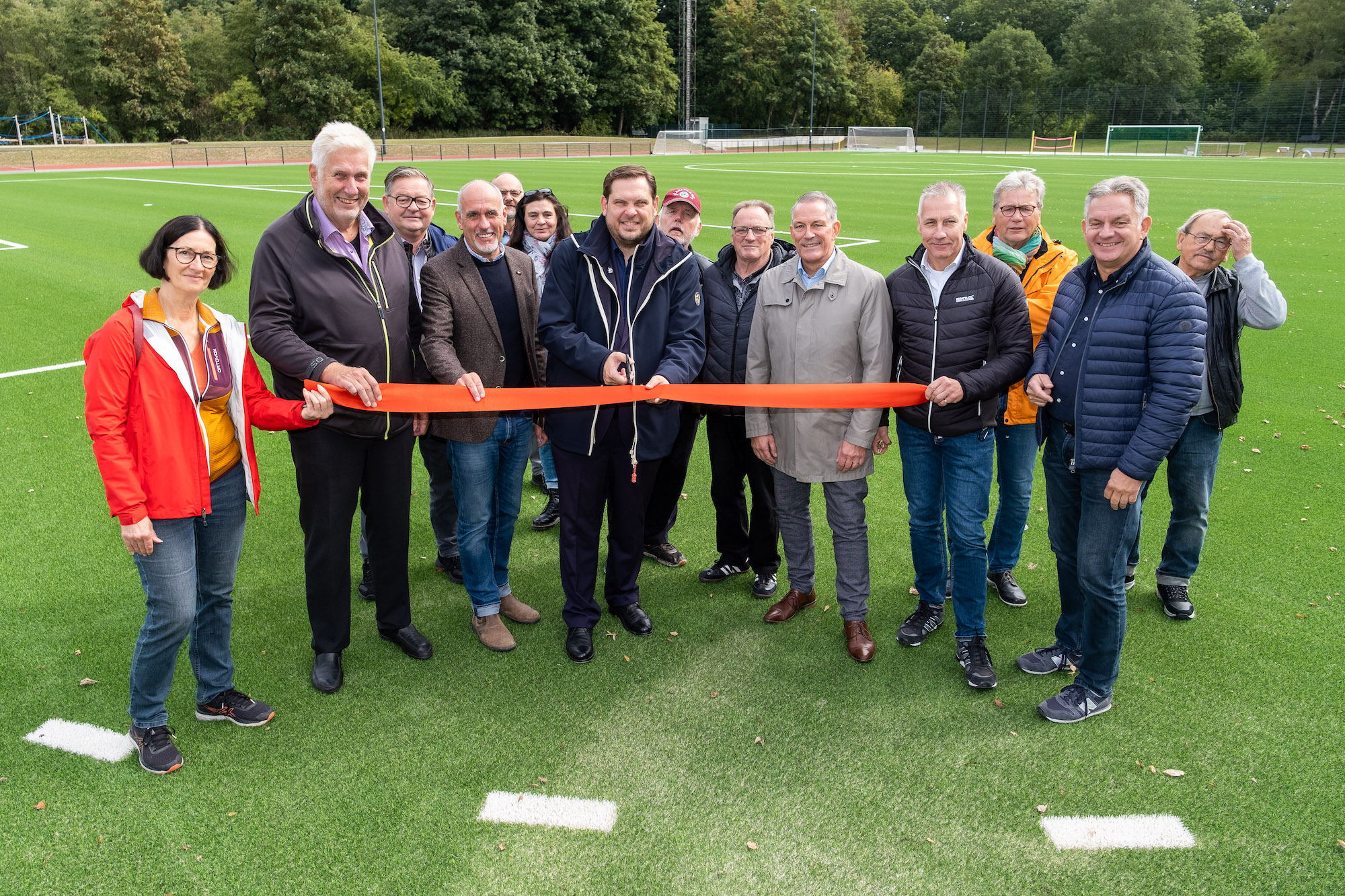 Übergabe Urbane Sport- und Freizeitanlage Buchenweg