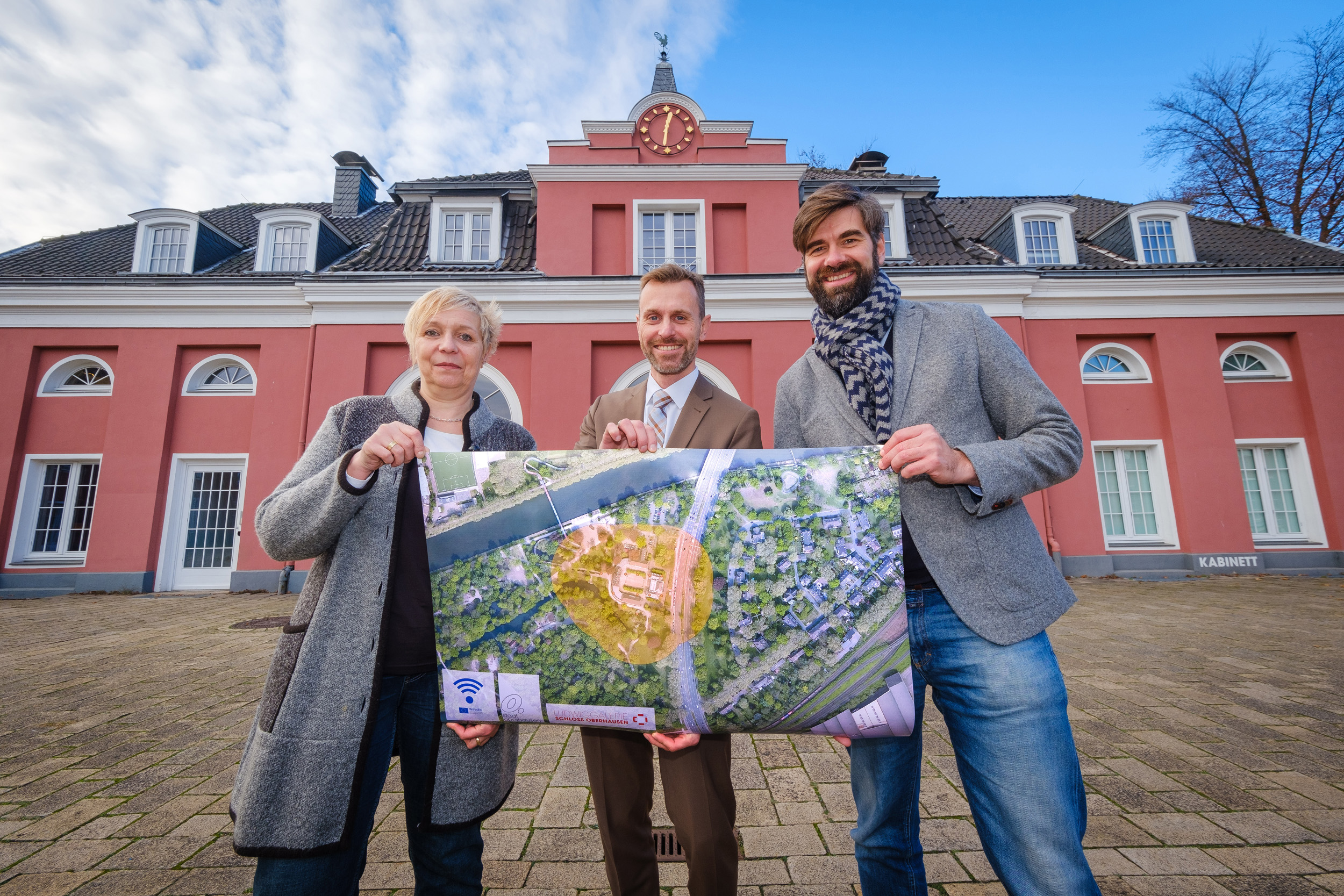 EU-Förderprogramm ermöglicht WLAN am Schloss Oberhausen