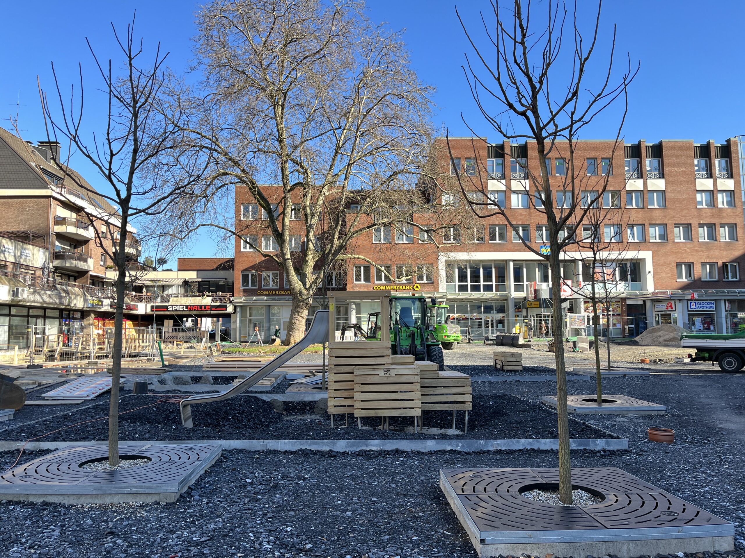 Neue Bauphase am Kleinen Markt hat begonnen