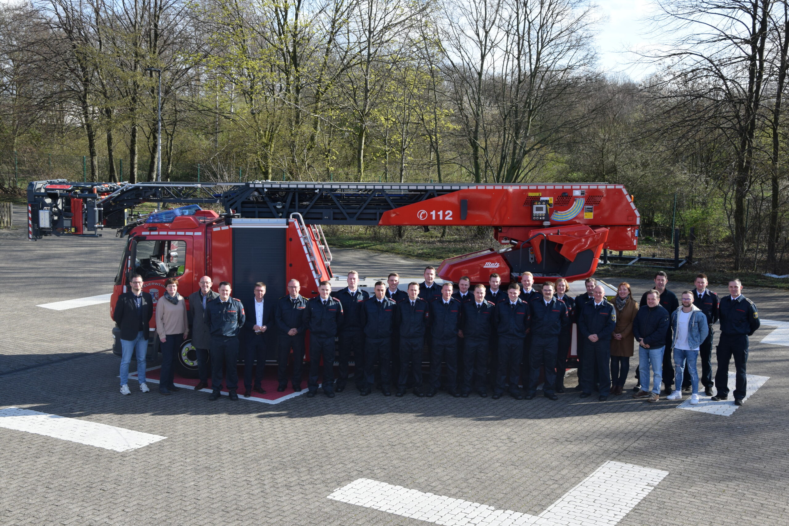 14 neue Nachwuchskräfte für die Berufsfeuerwehr Oberhausen