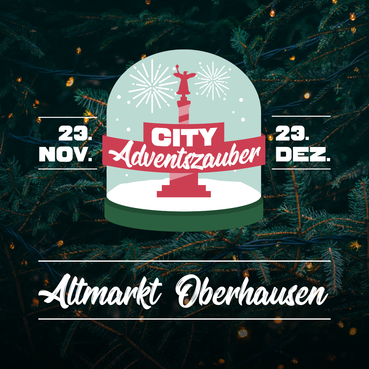 Bewerbung für Aussteller auf dem Weihnachtsmarkt „City-Adventszauber“ jetzt online geöffnet