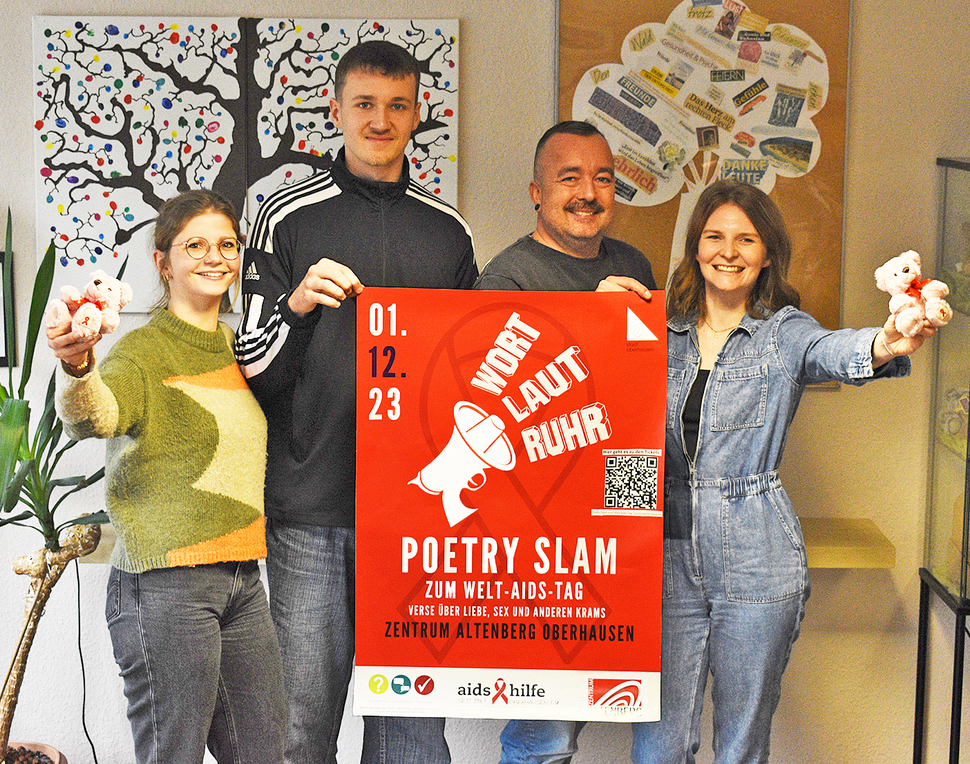 Ein Poetry Slam zum Welt-Aids-Tag 2023