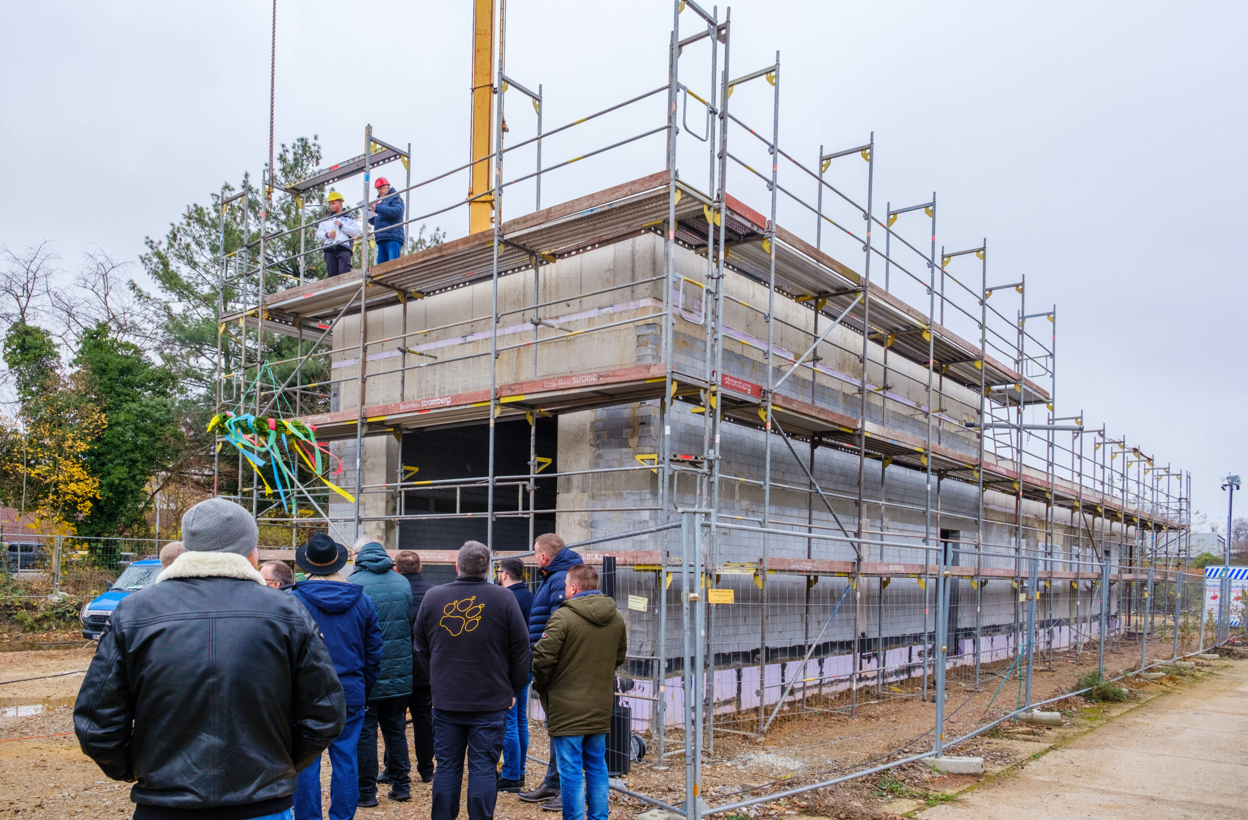 Richtfest für die neue „Rettungswache Süd“