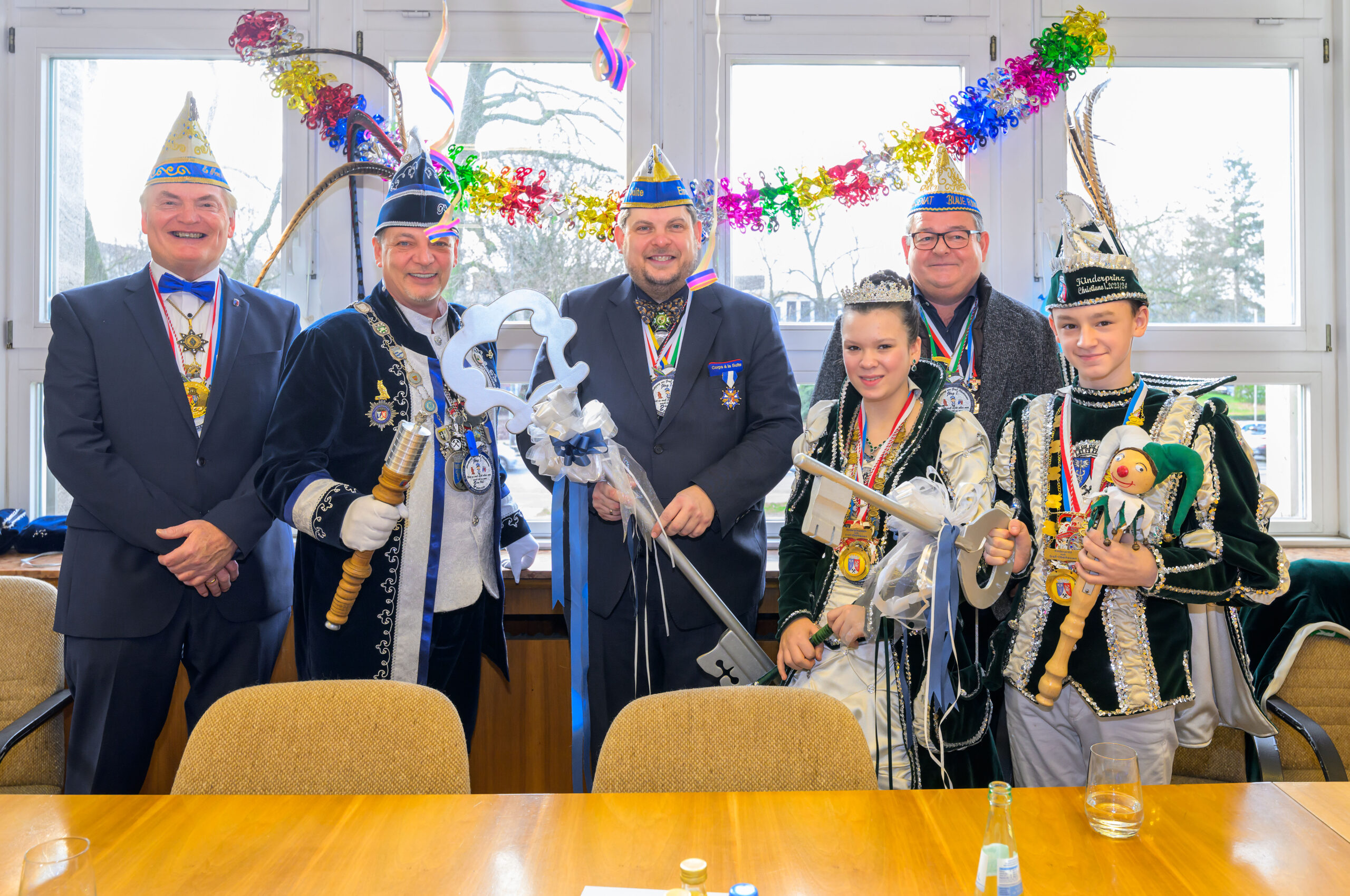 Der Stadtschlüssel ist wieder im Rathaus