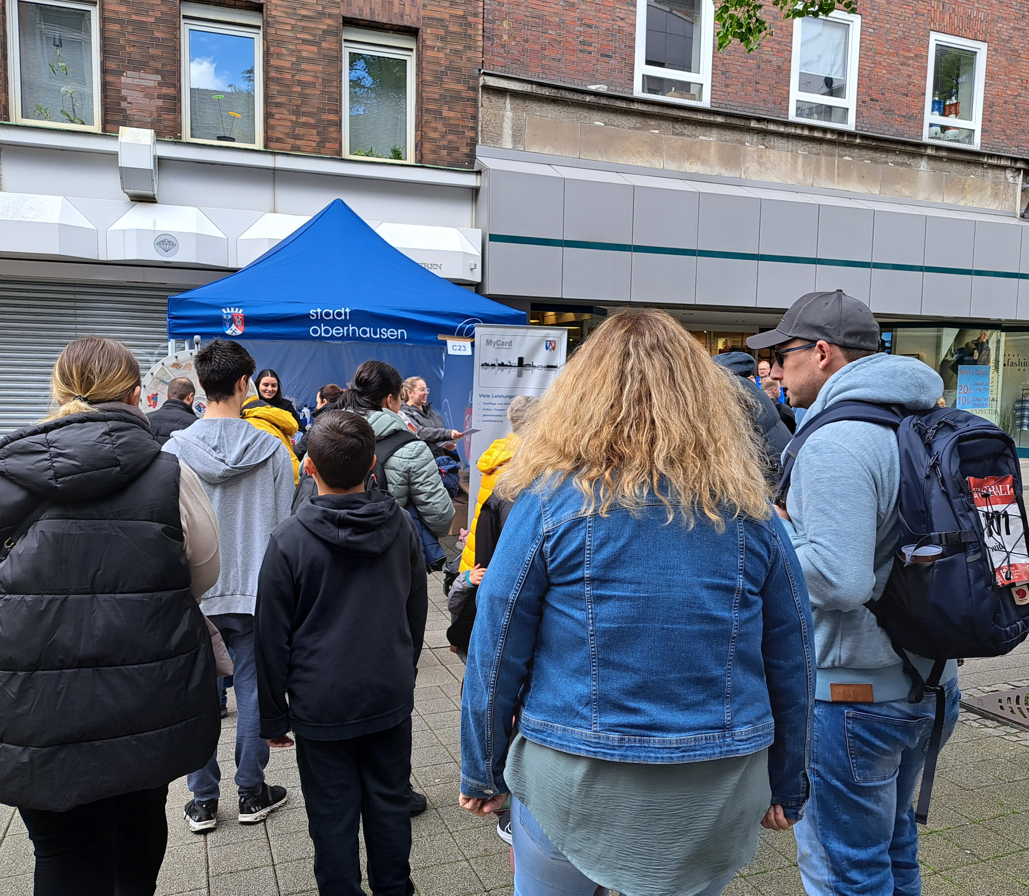 Team Bildung und Teilhabe informierte beim Spiel- und Sportwochenende