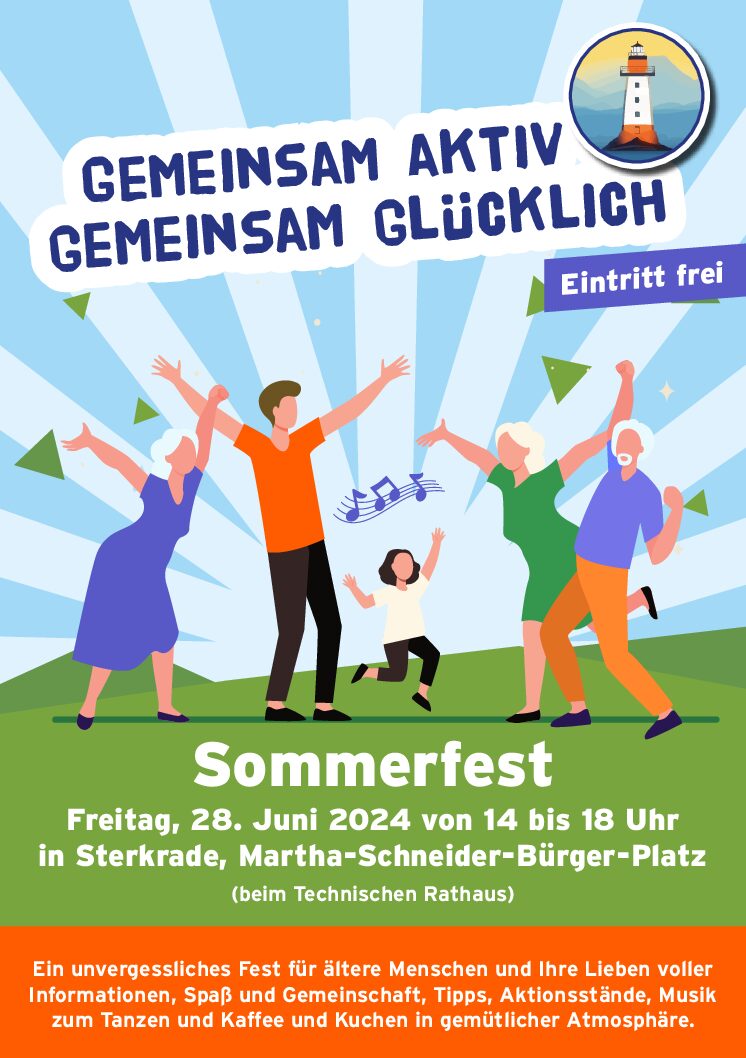„Gemeinsam aktiv, gemeinsam glücklich“ – Sommerfest Netzwerk Demenz