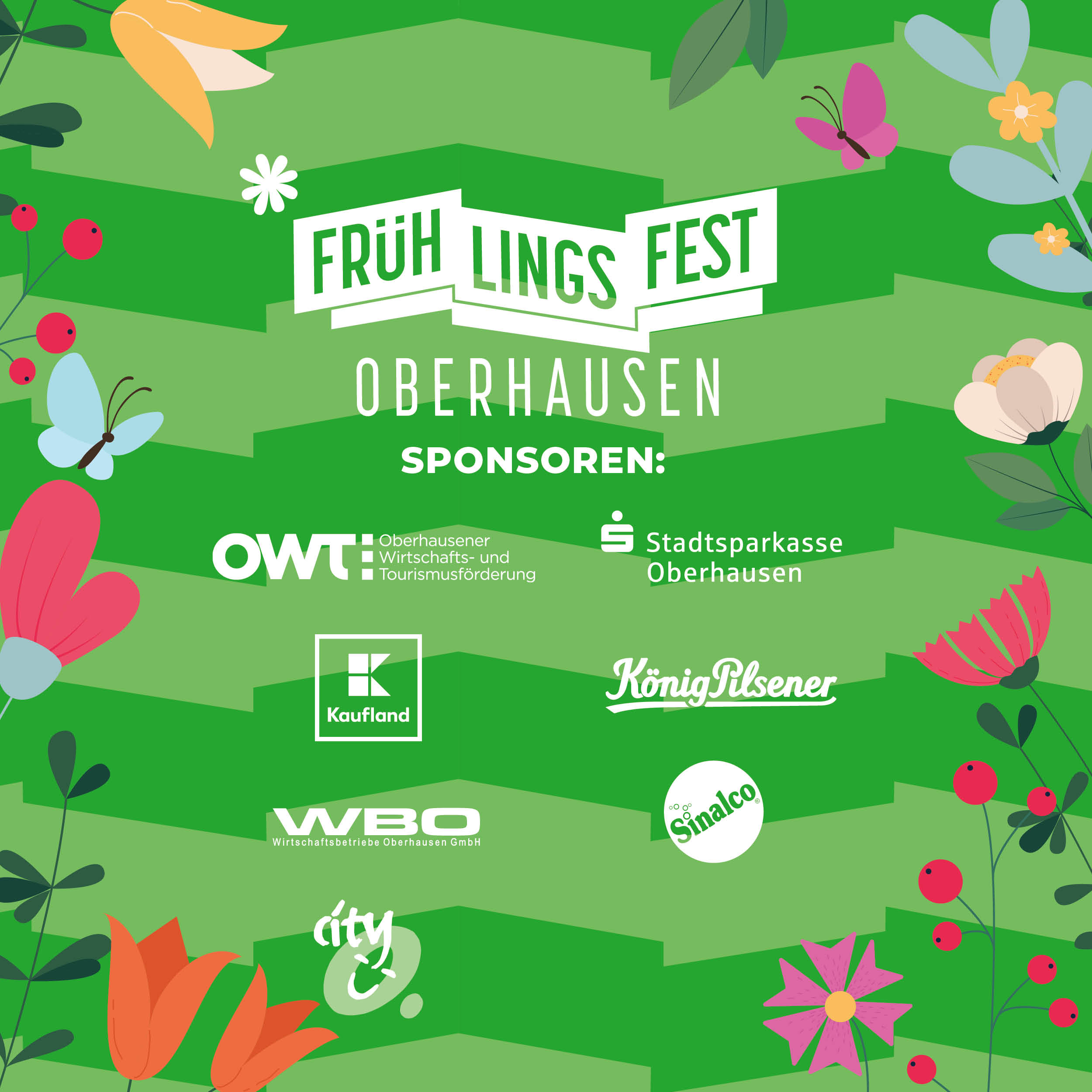 Danke an die Hauptsponsoren!