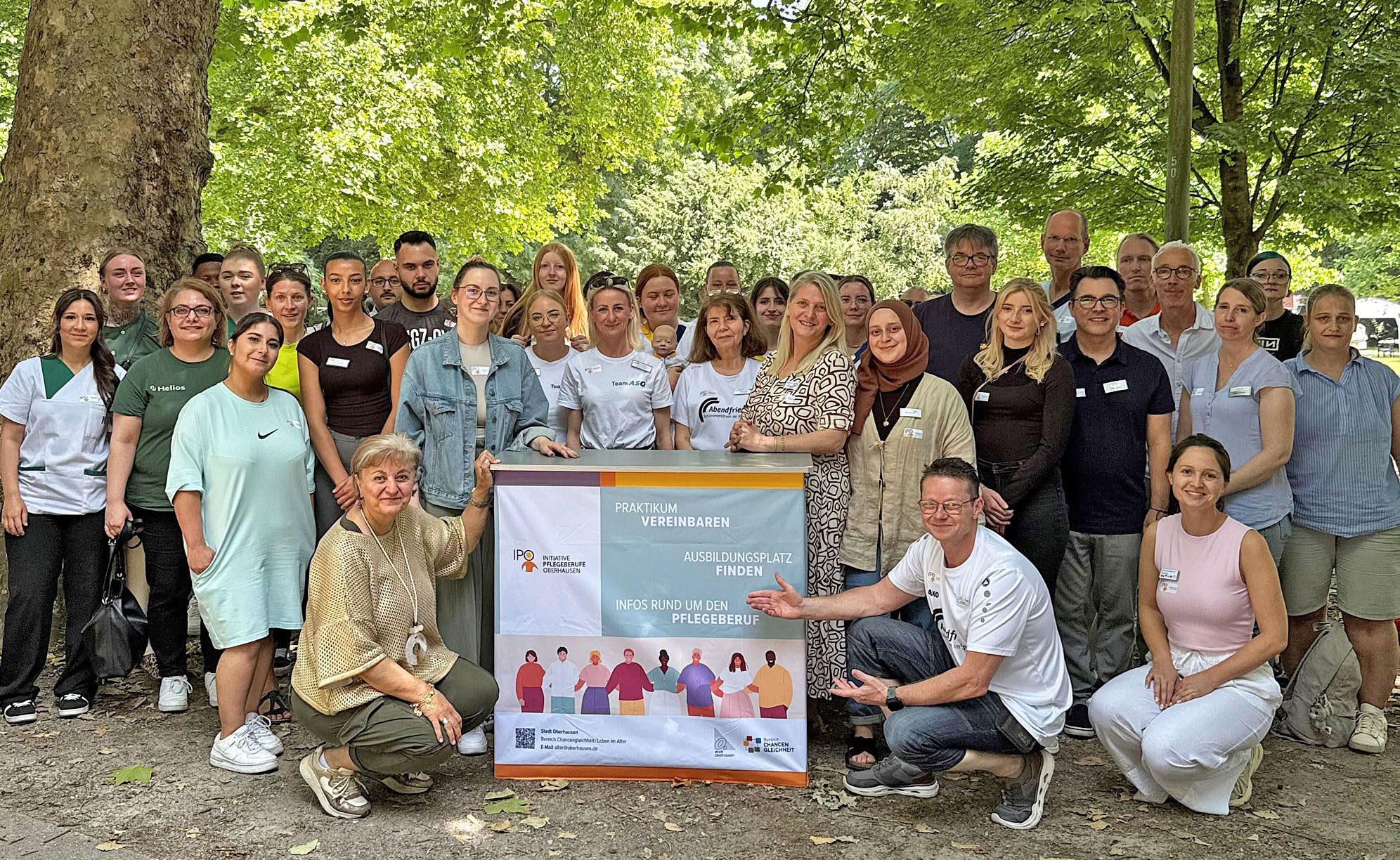 450 Schülerinnen und Schüler erkunden die Vielfalt der Pflegeberufe