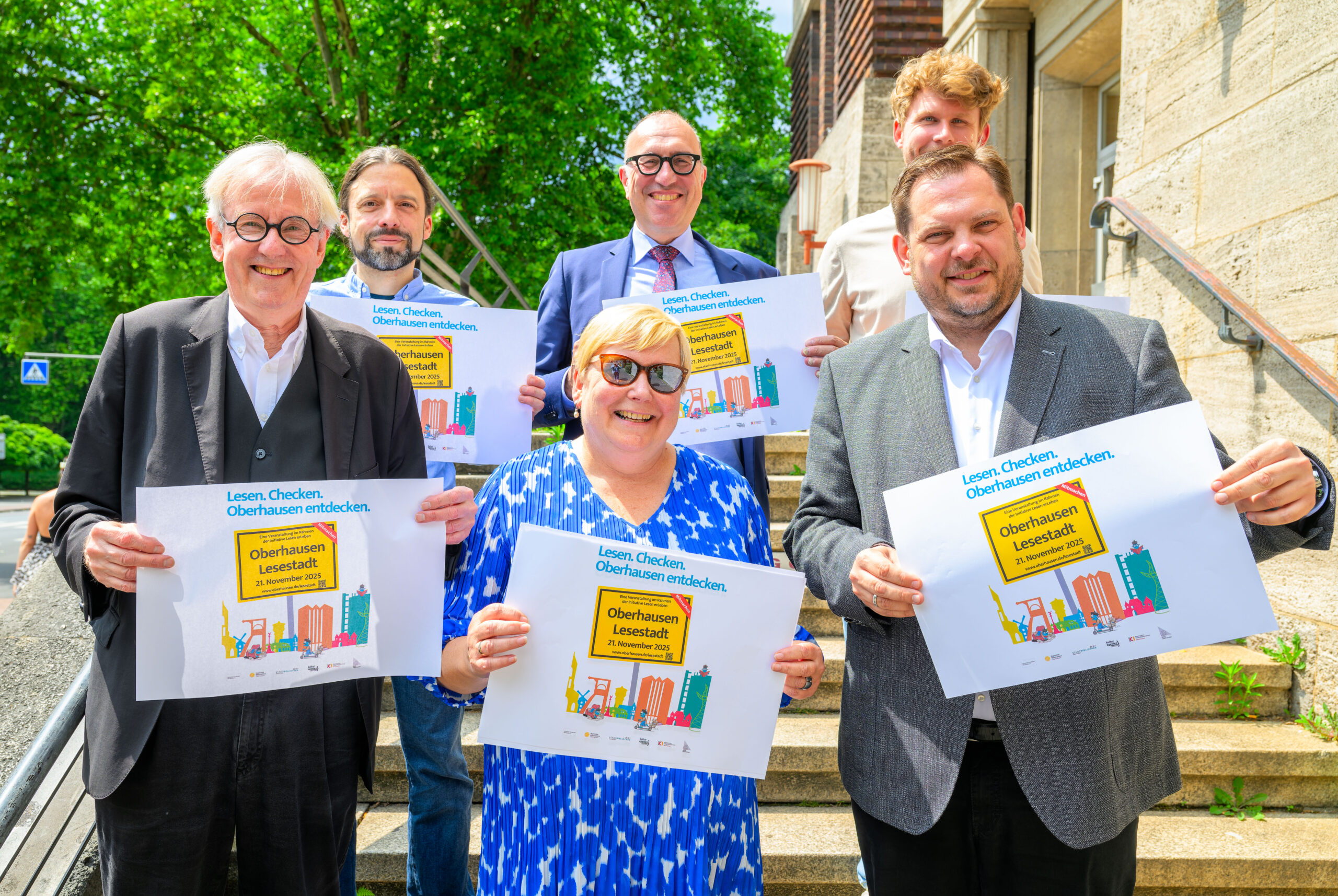 Lesen. Checken. Oberhausen entdecken! Anmeldephase zur Aktion „Lesestadt Oberhausen“ startet ab sofort