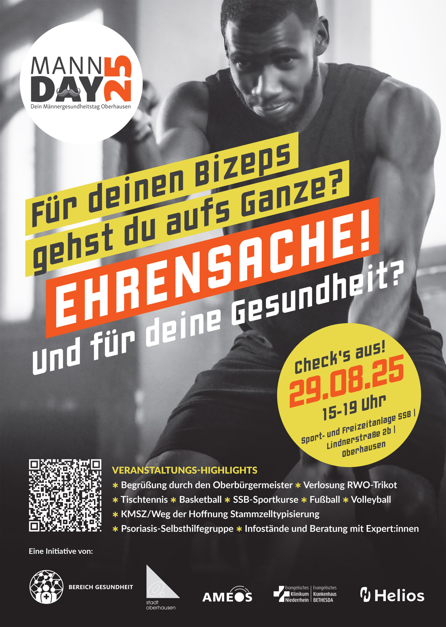 Männergesundheitstag bietet Mitmach-Aktionen, Beratung und Info-Stände
