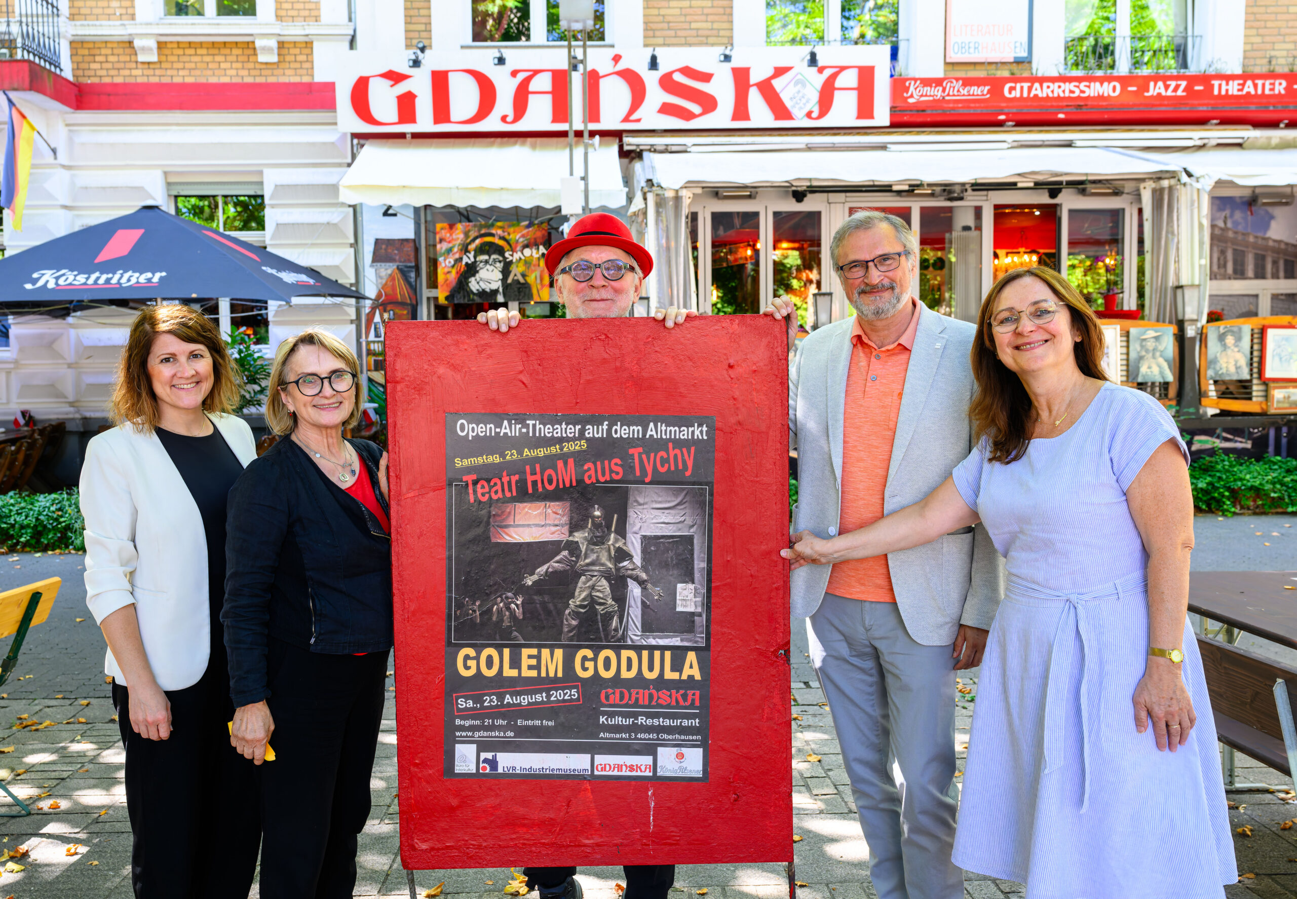 Straßentheater aus der Partnerstadt Tychy wieder in Oberhausen
