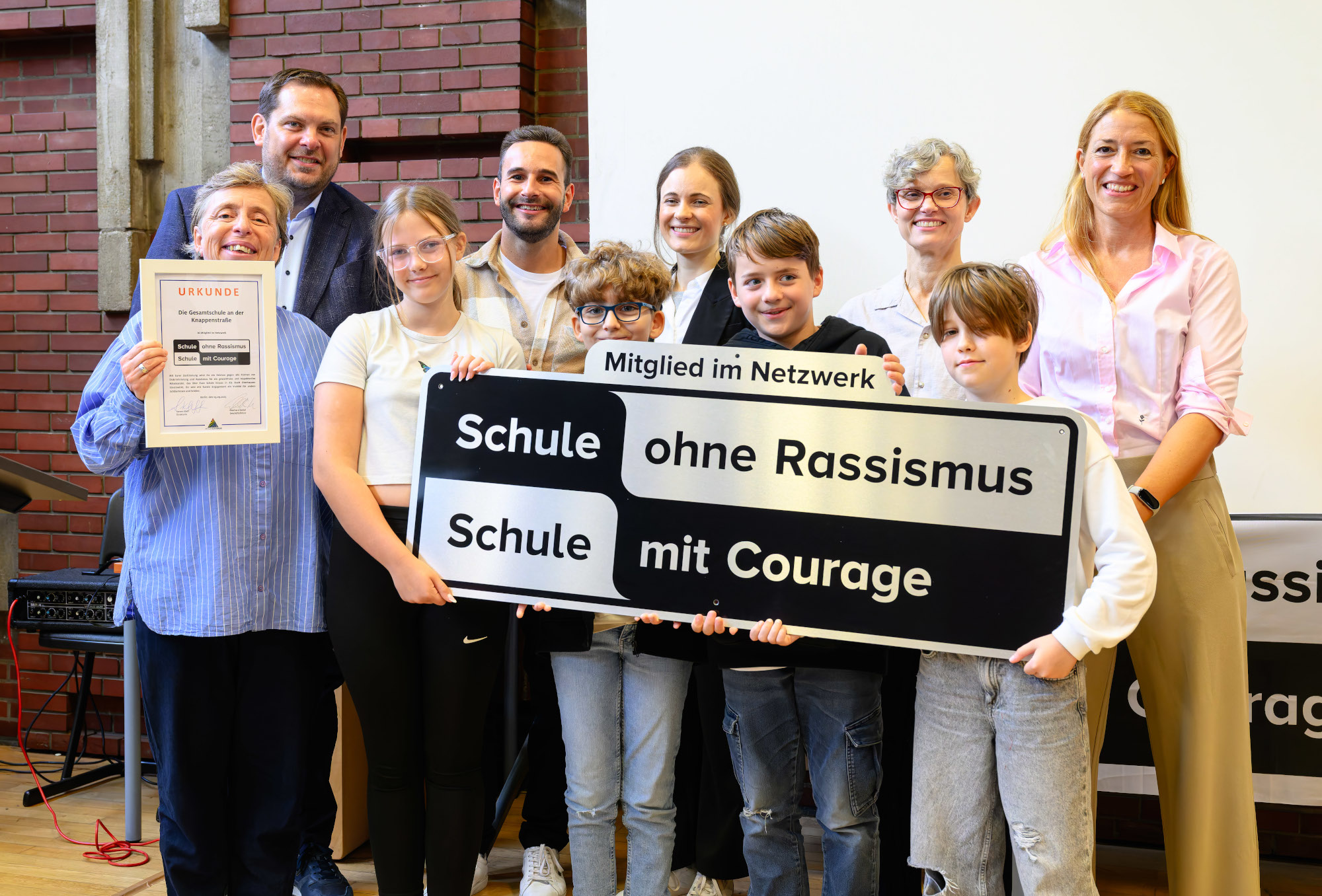 Gesamtschule an der Knappenstraße setzt sich für Toleranz und Vielfalt ein