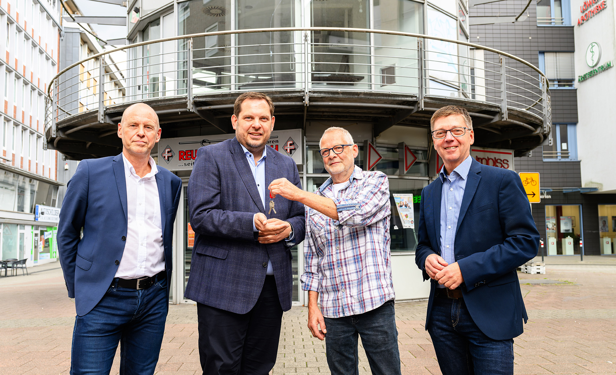 Umgestaltung Bahnhofstraße: Center Point verschwindet, Bau startet im April 2026