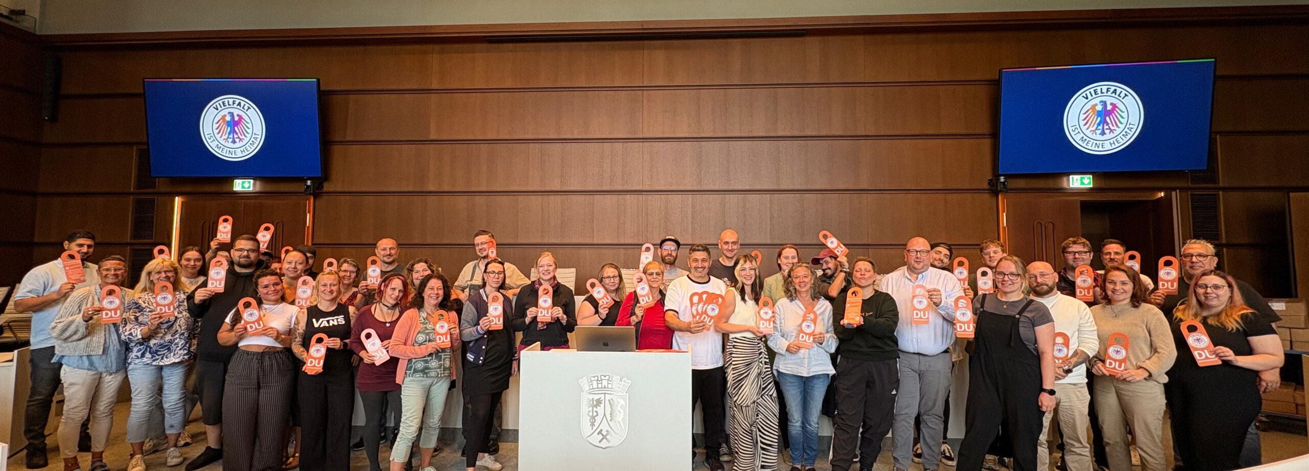 Flagge zeigen „Vielfalt ist meine Heimat“