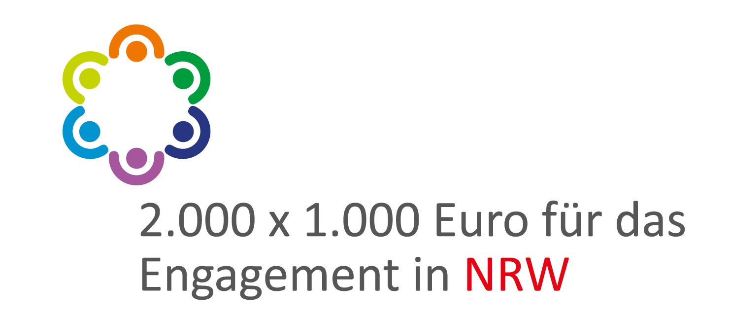 Förderprogramm: 2.000 x 1.000 Euro für das Engagement