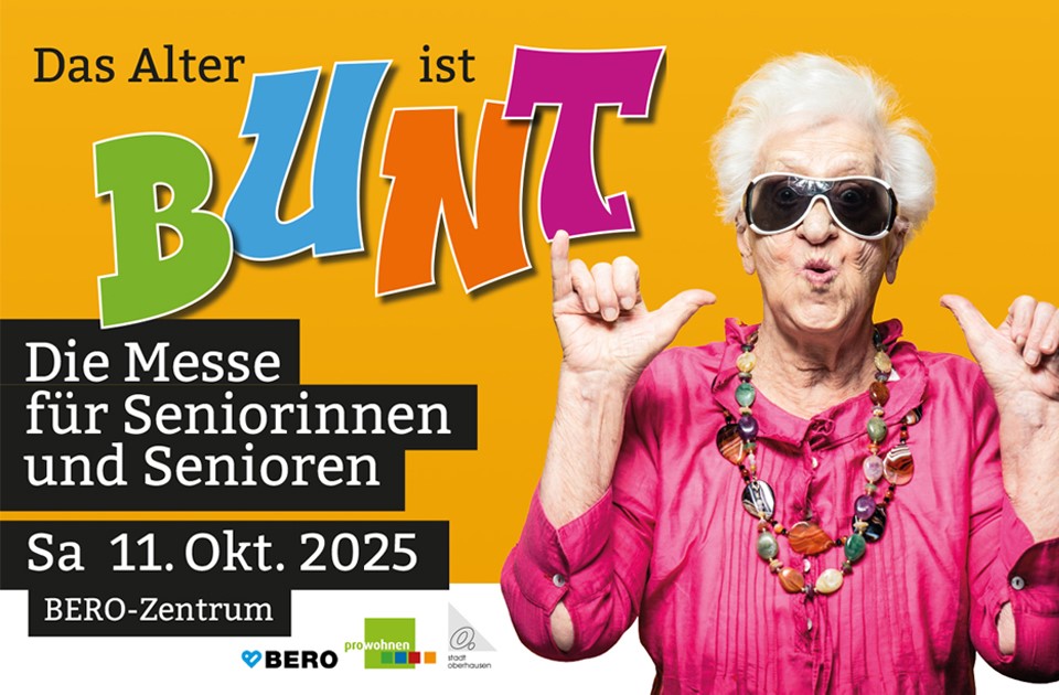 Das Alter ist bunt: Informationen und Impulse rund ums Älterwerden