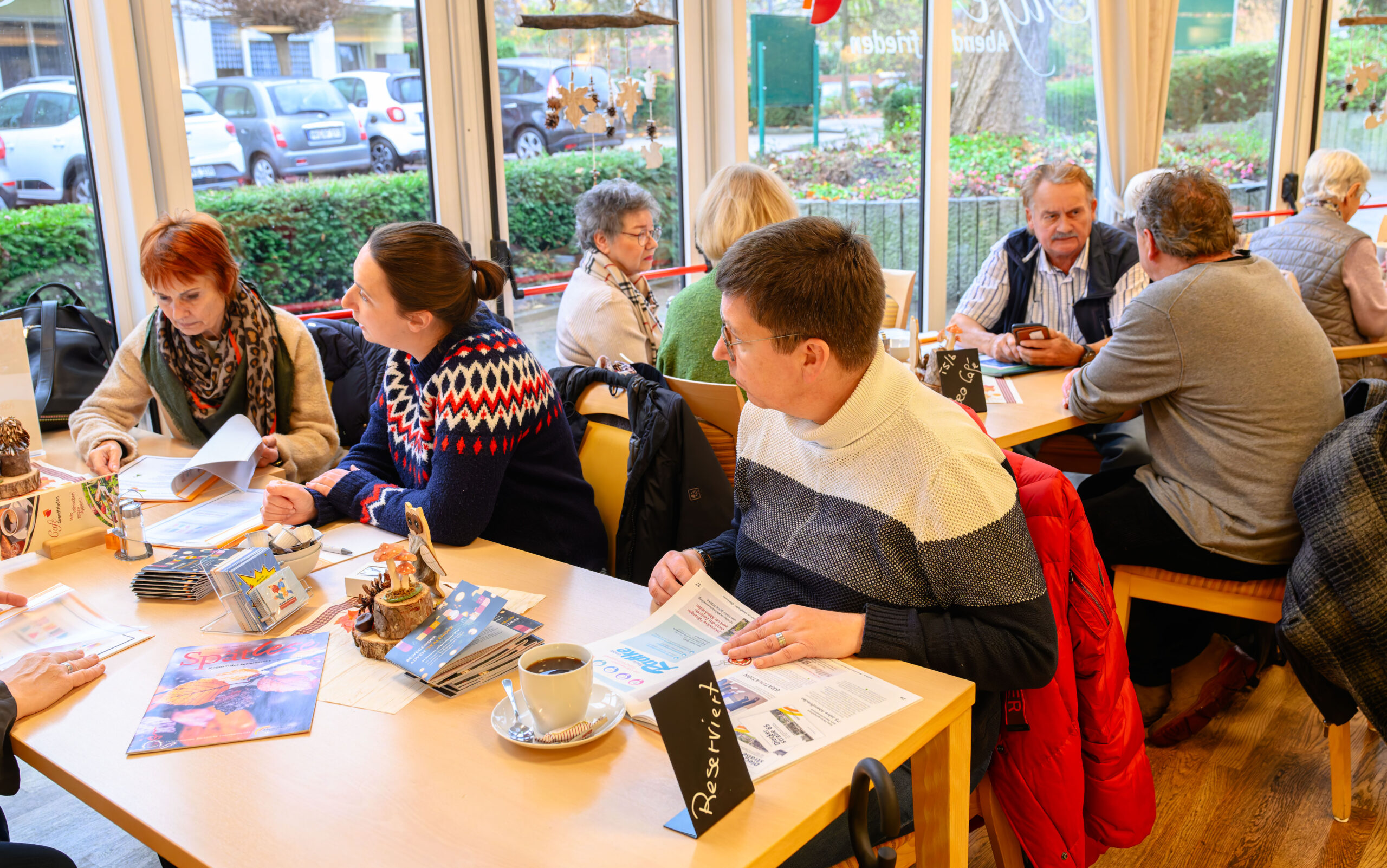 Ehrenamt-Netzwerk lädt zum Kaffeeklatsch im Café Mary und Joe