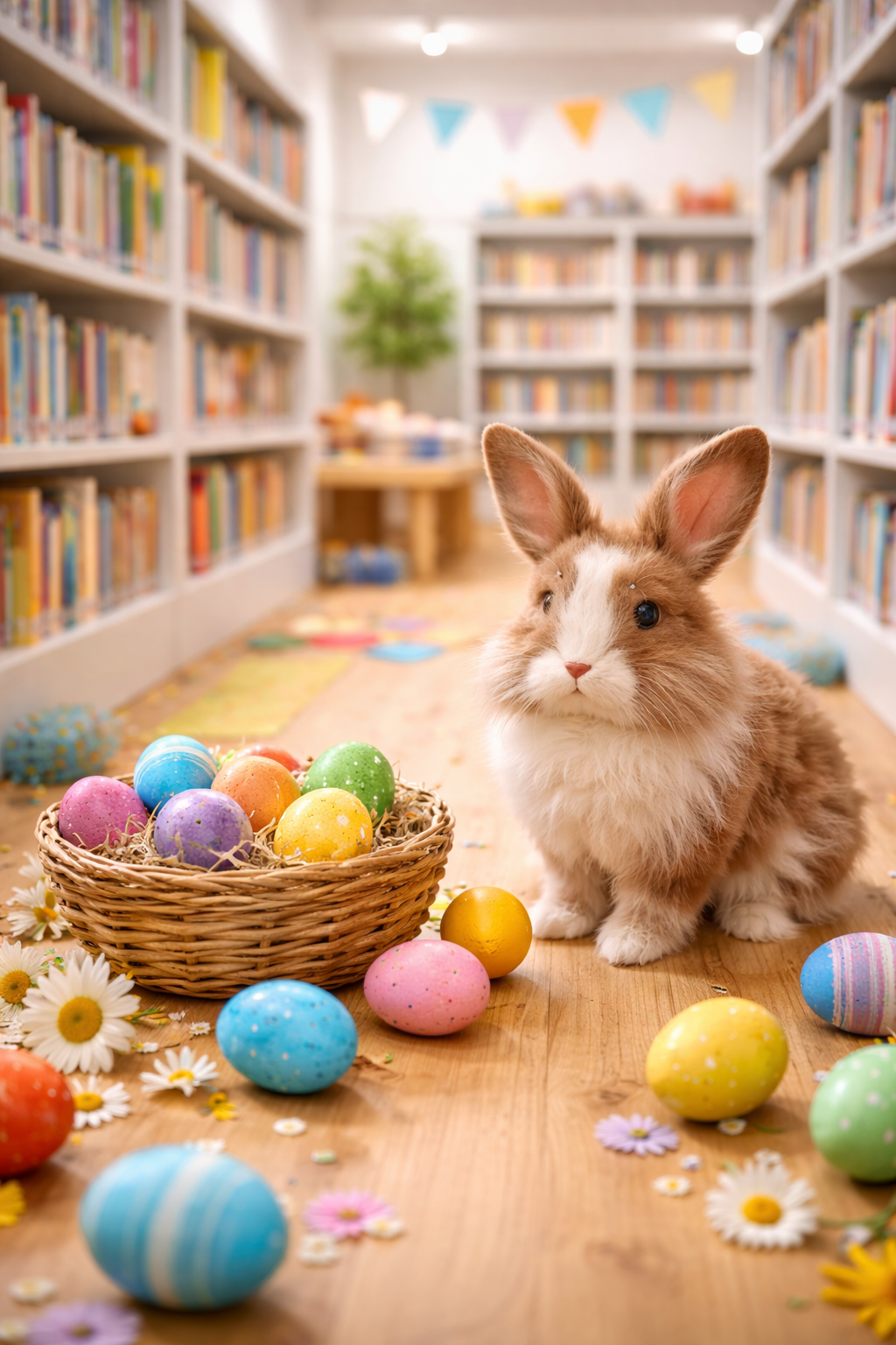 Osterferien: Kreatives Ferienprogramm in der Kinderbibliothek