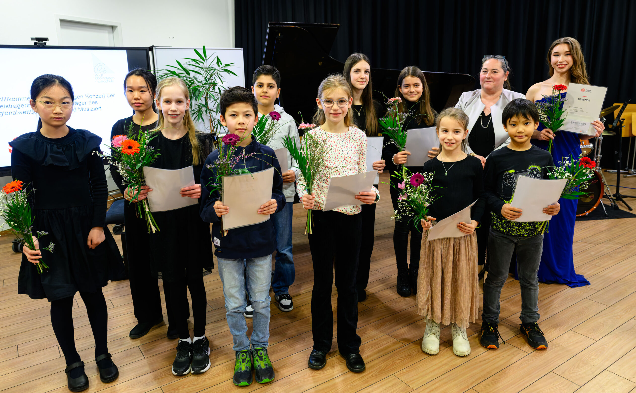 63. Regionalwettbewerb Jugend musiziert – Erfolgreiche Talente aus Oberhausen